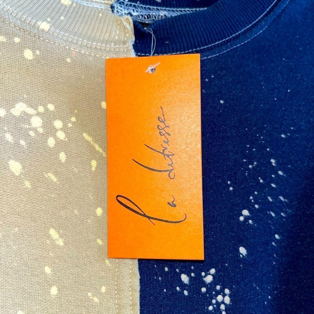 NWT La Detresse Tie Dye Sweatshirt - Picture 4 of 4